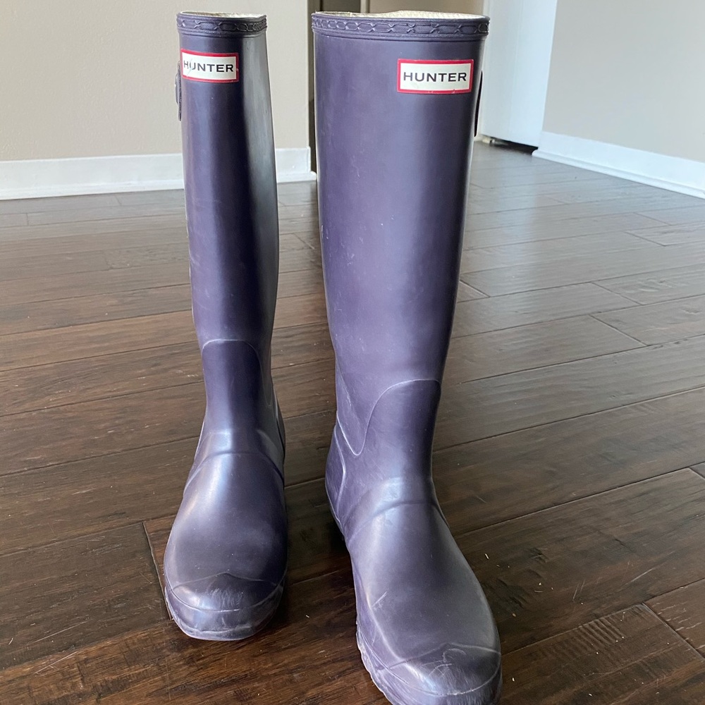 Hunter Boots Size 8